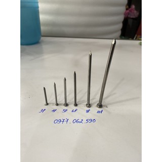 Đinh chì, đinh đóng gỗ nhiều kích thước, bán lẻ theo 100g