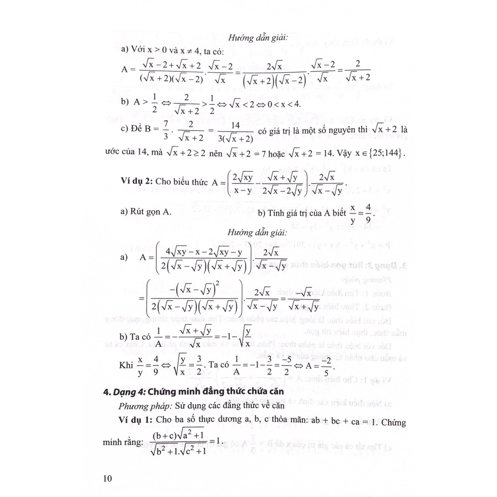 Sách - Hướng dẫn ôn luyện thi tuyển sinh vào lớp 10 môn Toán - Phạm Sỹ Nam
