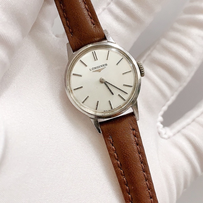 Đồng hồ si nữ hiệu LONGINES máy chính hãng, cơ cổ lên dây