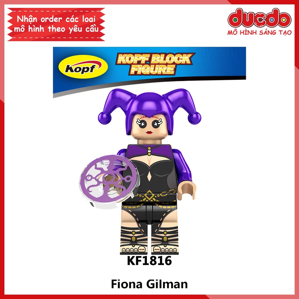 Minifigures các nhân vật Halloween - Đồ chơi Lắp ghép Xếp hình Mini Mô hình Kopf KF6173