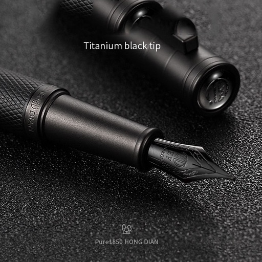 Bút Máy Mực Đen/Trắng Đơn Giản Không Dễ Trượt Dùng Cho Văn Phòng Trường Học