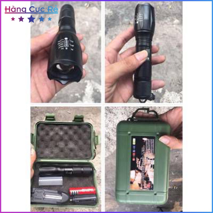 Đèn pin siêu sáng Rp6000 siêu sáng