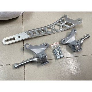 Gác chân malay Ex150 (tặng Pát treo pô 8ly) + ốc