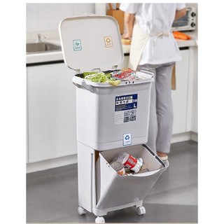 Thùng rác nhà bếp, kệ để giác đơn giản tiện lợi trong nhà, bếp