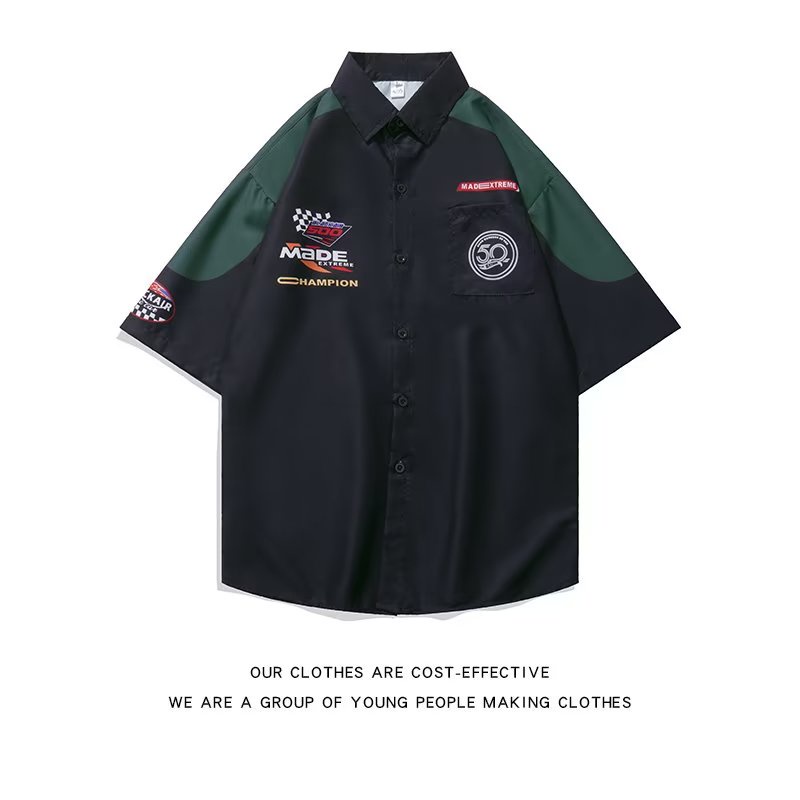 Áo Thun Tay Ngắn Dáng Rộng Phong Cách hip hop Đường Phố Mỹ Thời Trang Mùa Hè 2022