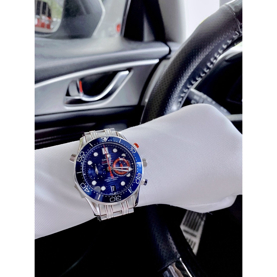 Đồng hồ nam Omega Professional Co-Axial 43mm máy Swissquartz, chạy full kim, full chức năng
