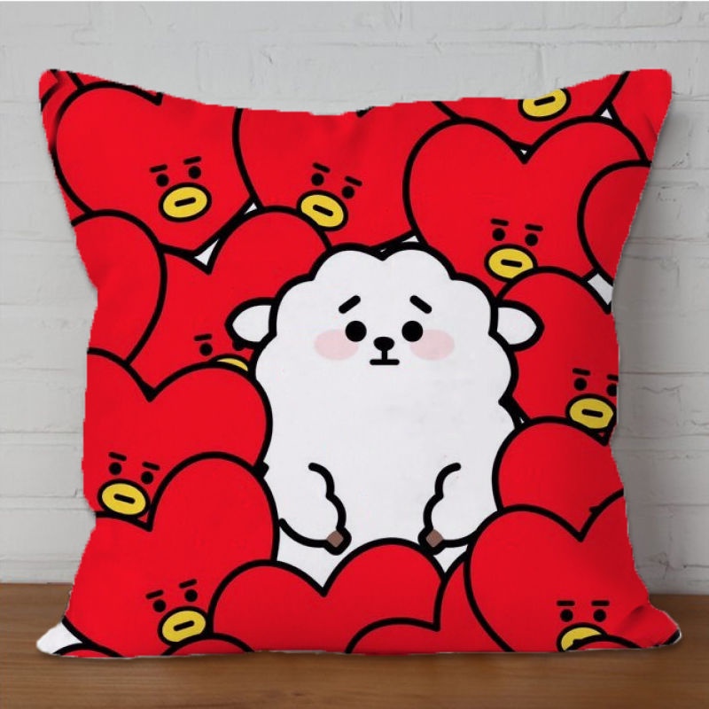 Gối Ôm Hình BT21 Dễ Thương Xinh Xắn