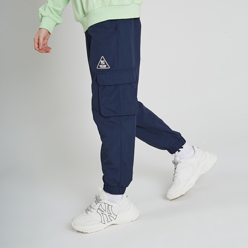 Giày Sneaker MLB Chunky NY Trắng, Giày Thể Thao Yankees Chữ Vàng Nam Nữ Da Bò Đế Độn 2 Lớp Cao Cấp Full Size V380