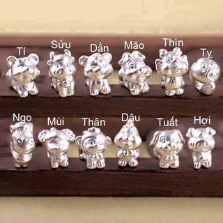 Charm bạc 12 con giáp mẫu mới nhất🥰😍🥰
