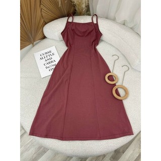 ĐẦM MAXI ĐỎ DÂY( sẵn tại shop)