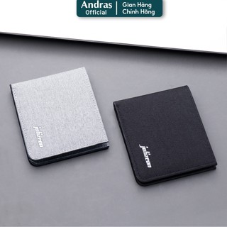 Ví nam JOLIZEON vải Canvas thời trang nhỏ gọn cao cấp, Bóp nam vải dù chống nước dáng ngang kiểu dáng Hàn Quốc - V127