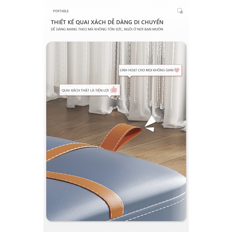 Ghế Da Ghế Sofa Đa Năng Phong Cách Hàn Quốc - GC16