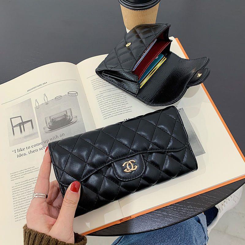 Ví CHANEL Dáng Dài Phong Cách Hàn Quốc Thời Trang Cho Nữ
