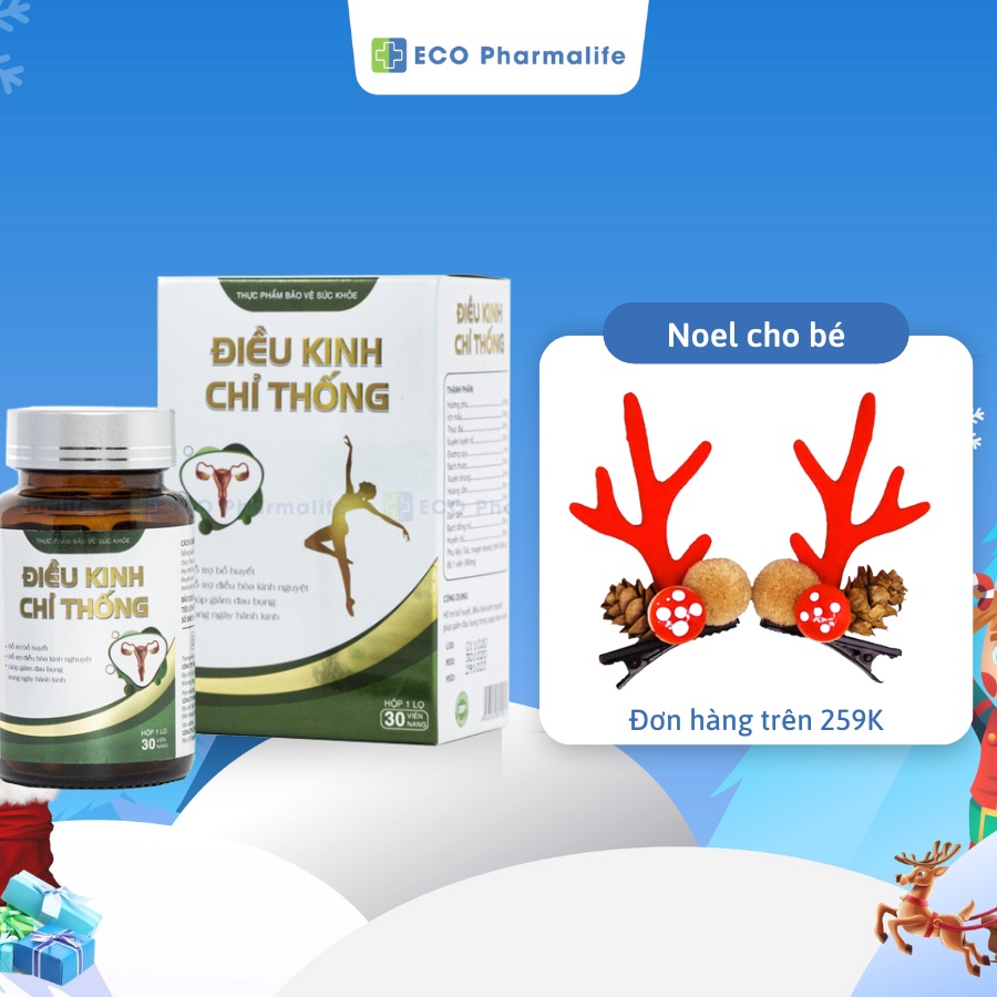 Điều kinh chỉ thống, hỗ trợ bổ huyết, điều hòa kinh nguyệt, giúp giảm đau bụng trong ngày hành kinh