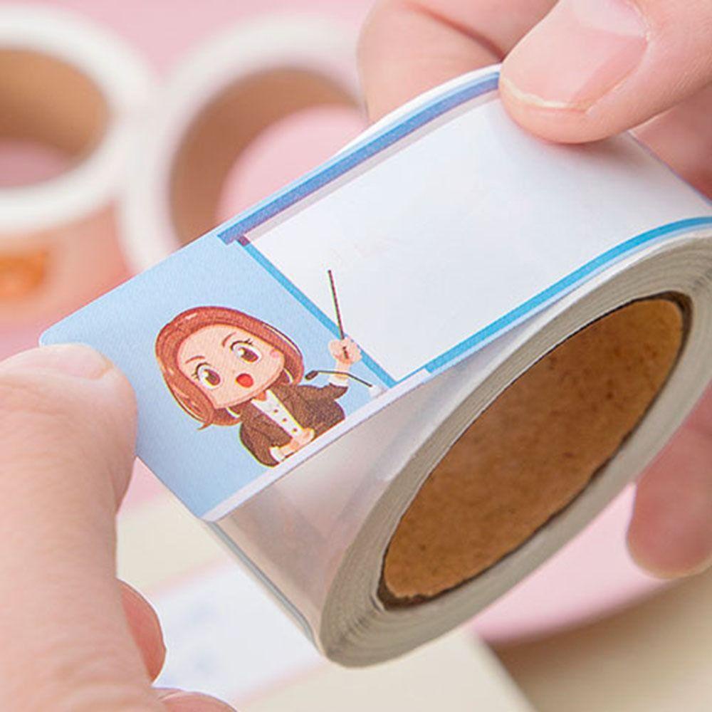 Nhãn Dán Nhắc Nhở Thức Ăn Tự Dính In Chữ LLOYD Dễ Thương Cho Bé