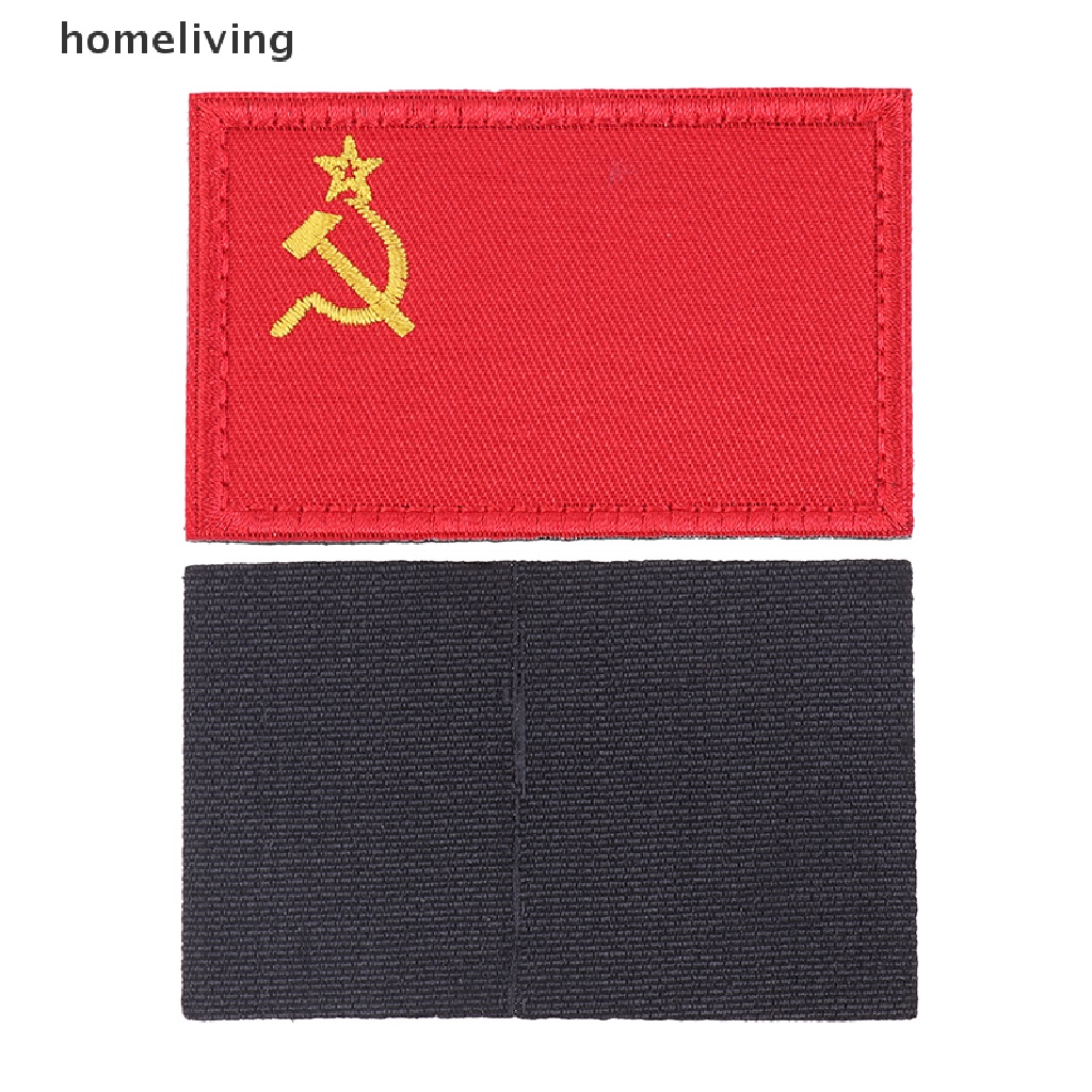 Miếng Vá Quần Áo Thêu Hình Cờ Liên Xô Soviet