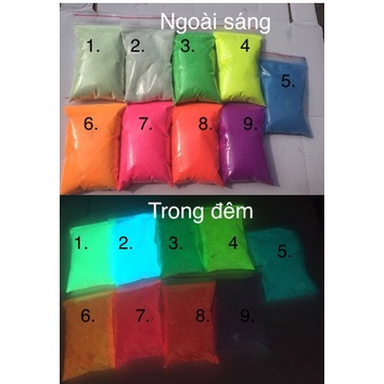 sơn phát quang phát sáng dạ quang  lọ 15ml