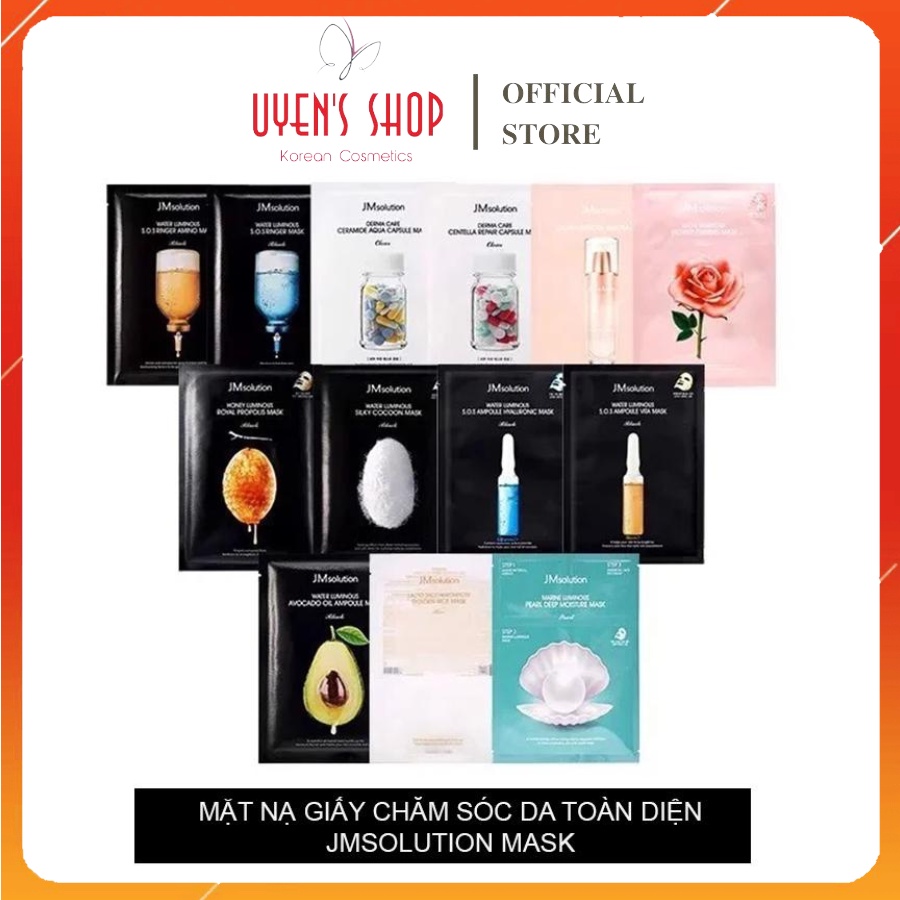 Mặt nạ giấy JM Solution Mask các loại