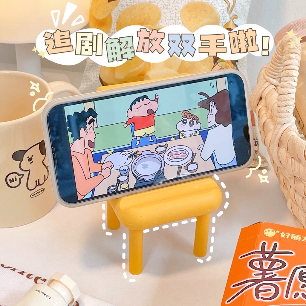 Giá Đỡ Điện Thoại Mini Để Bàn Màu Macaron Chống Trượt Tiện Dụng ouyou