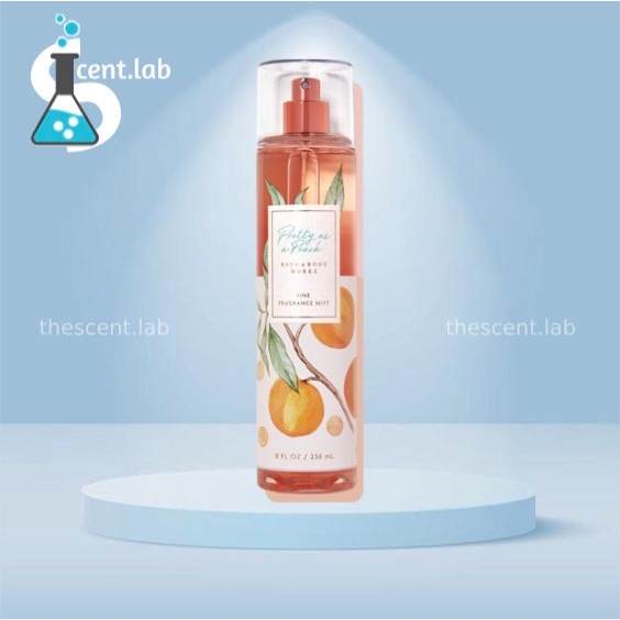 Xịt Thơm Toàn Thân Pretty As A Peach Mùi Hương Đào -𝐭𝐡𝐞𝐬𝐜𝐞𝐧𝐭.𝐥𝐚𝐛-