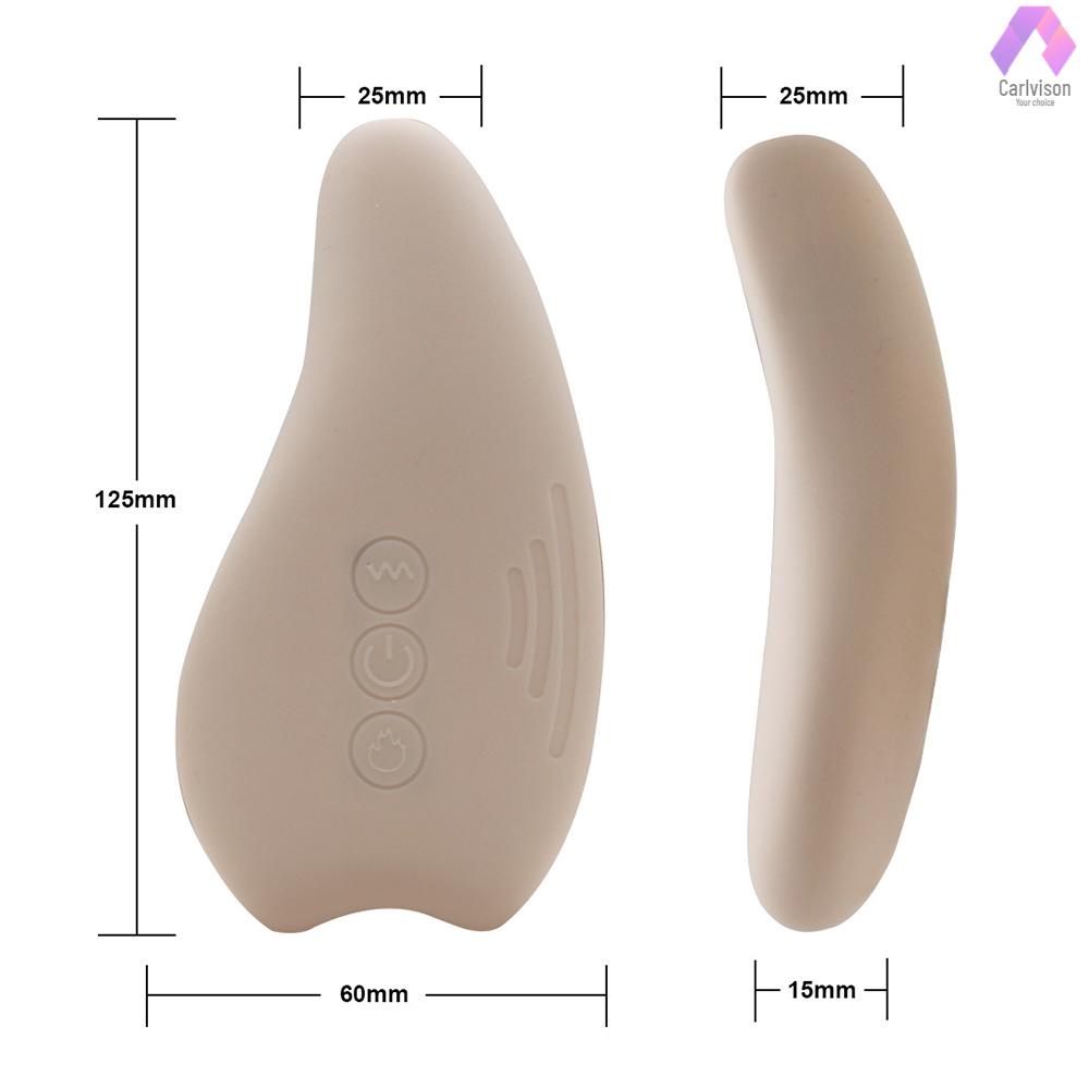Máy Massage Ngực Silicone Mềm Làm Ấm + Rung Cho Mẹ Bầu Cải Thiện Lưu Lượng Sữa Sau Sinh