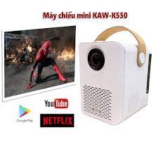 Túi Đựng Máy Chiếu KAW full HP 1080, Máy chiếu mini gia đình K550 Trải nghiệm tuyệt vời, Bảo hành chính hãng