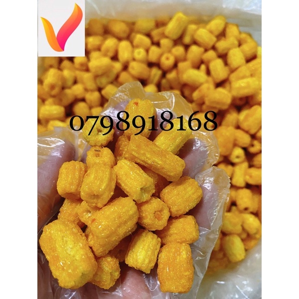 500g/ 1kg nui sấy tẩm gia vị, nui tẩm khô bò lá chanh giòn ngon đậm vị