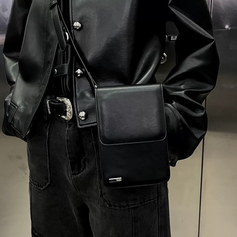 Túi Đeo Chéo Dáng Đứng Kèm Card Wallet