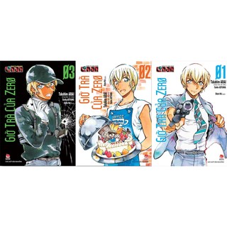 Truyện tranh conan - giờ trà của zero - combo tập 1-3 - tntmanga