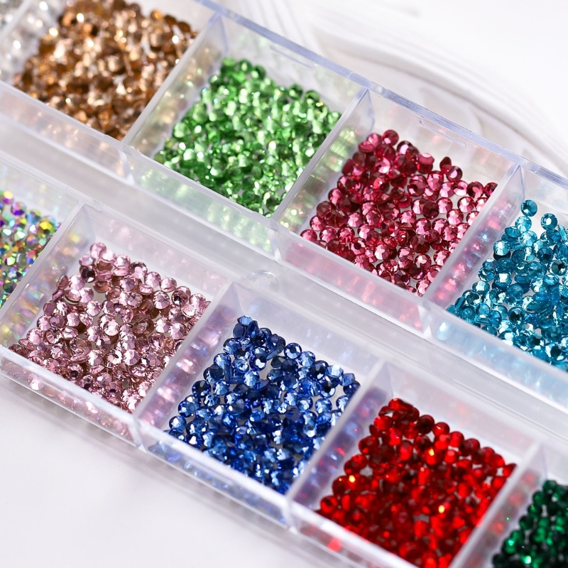 Đá Quý Nhân Tạo Lấp Lánh Trang Trí Móng Tay Nghệ Thuật DIY