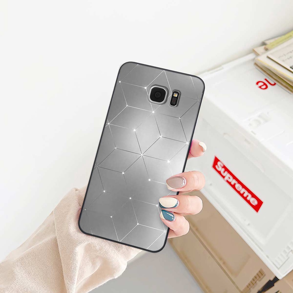 Ốp lưng Samsung S6 / S6 EDGE / S7 / S7 EDGE hình họa tiết thương hiệu thời trang cao cấp