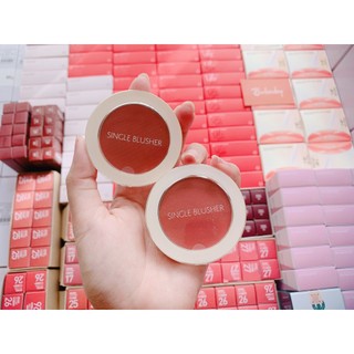 Phấn Má Hồng The Saem Saemmul Single Blusher [RD02 - CR03 - PK04 - RD03 - OR401 - CR07]