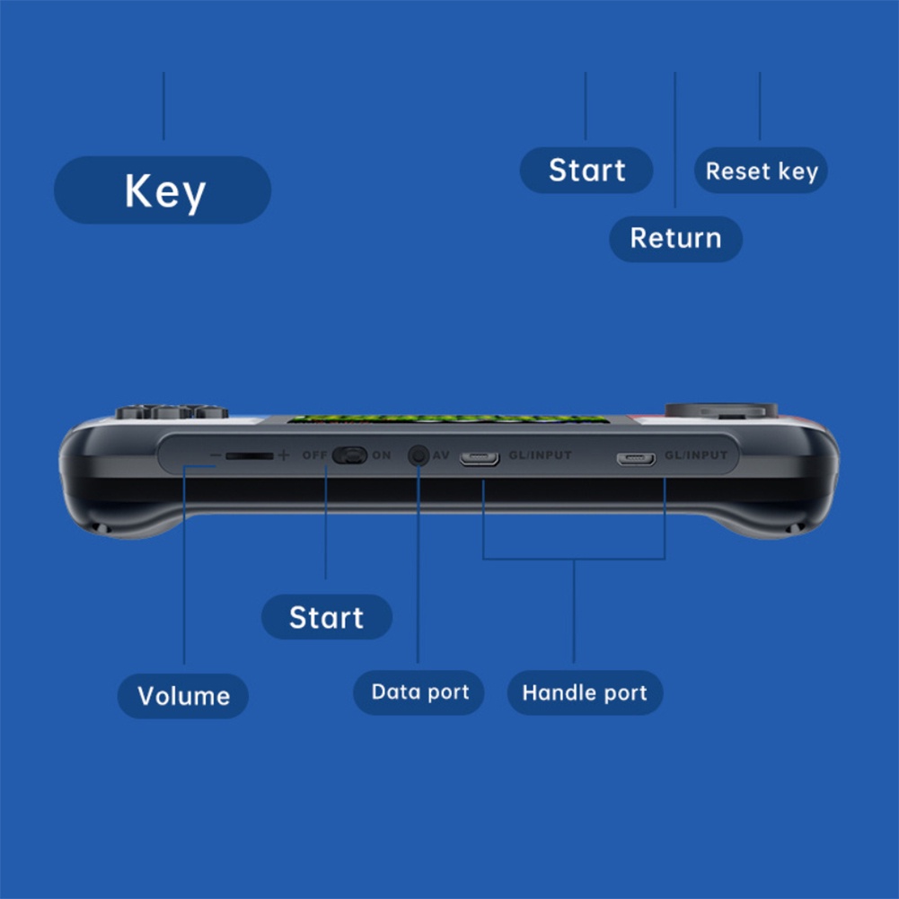G9 Tay Cầm Tay Cầm Tay G9 Game Retro Classic 666 Trò 3.0 Màn Hình Hd Kết Nối Tv Giáng Sinh Lite Phiên Bản Hai Người Qiqimall_vn