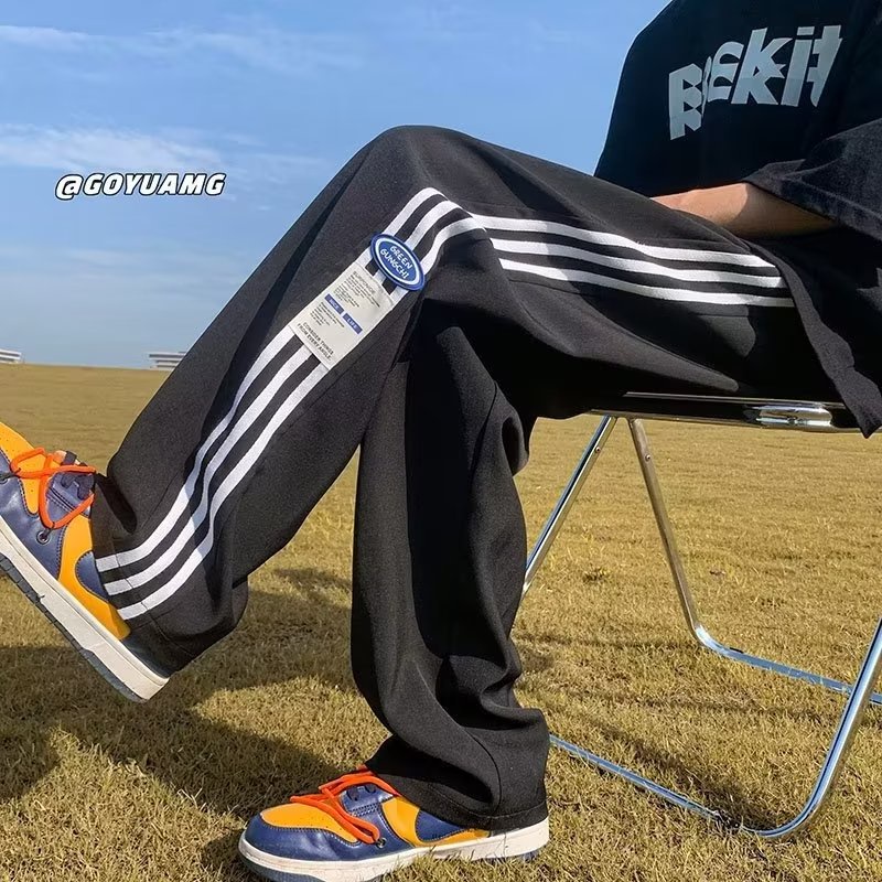 Quần Dài Thể Thao In Chữ Phong Cách Hàn Quốc Cho Nam