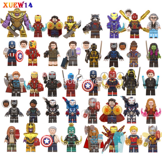 Mô Hình Lego Nhân Vật Siêu Anh Hùng Marvel Avengers