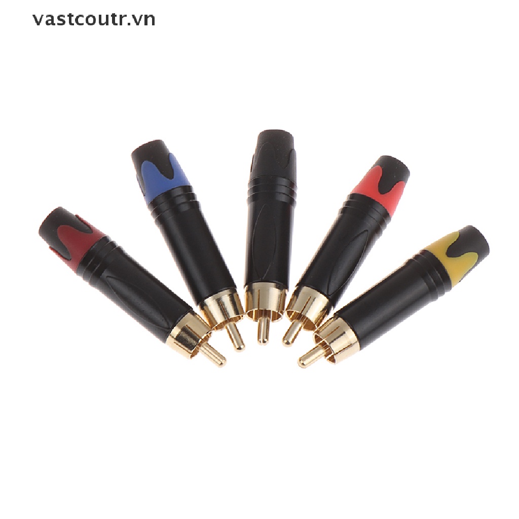 Đầu Nối Chuyển Đổi Âm Thanh RCA Jack Cắm Hoa Sen
