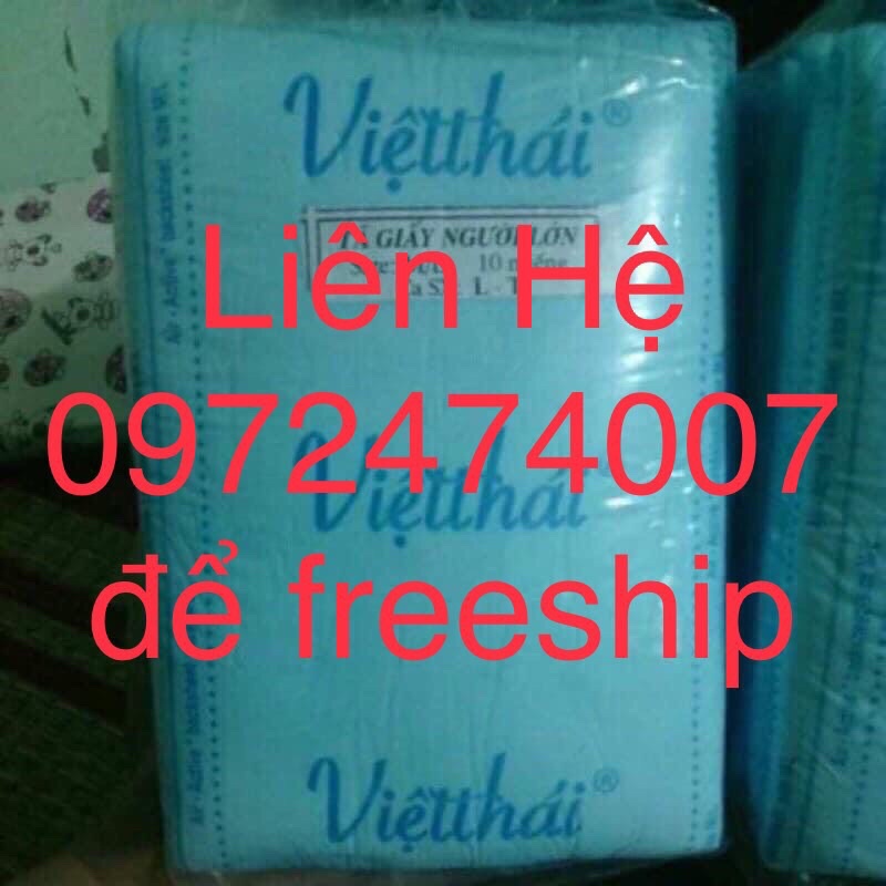 [freeship 50 bỉm dán người già việt thái size M/L