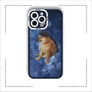 Ốp lưng iphone samsung xiaomi oppo cạnh vuông JMCase Cheems Họa Sĩ Meme Cheems Dodge