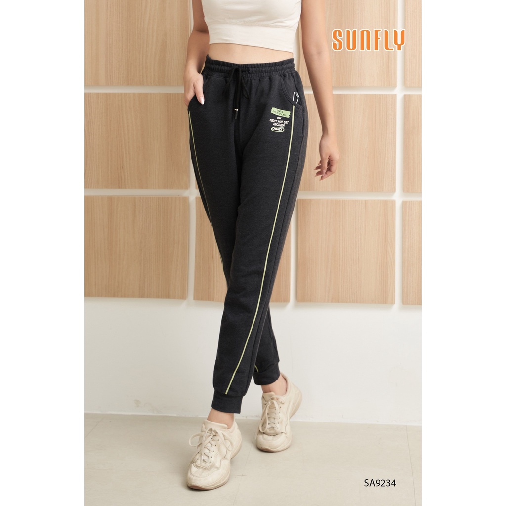 SA9234 QUẦN CASUAL SUNFLY BO GẤU COTTON DA CÁ