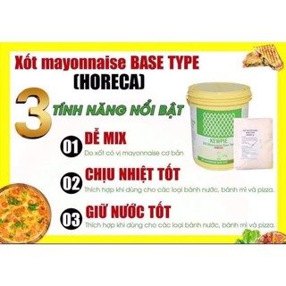 XỐT MAYONNAISE BASE HORECA 3KG KEWPIE GIÁ TỐT NHẤT