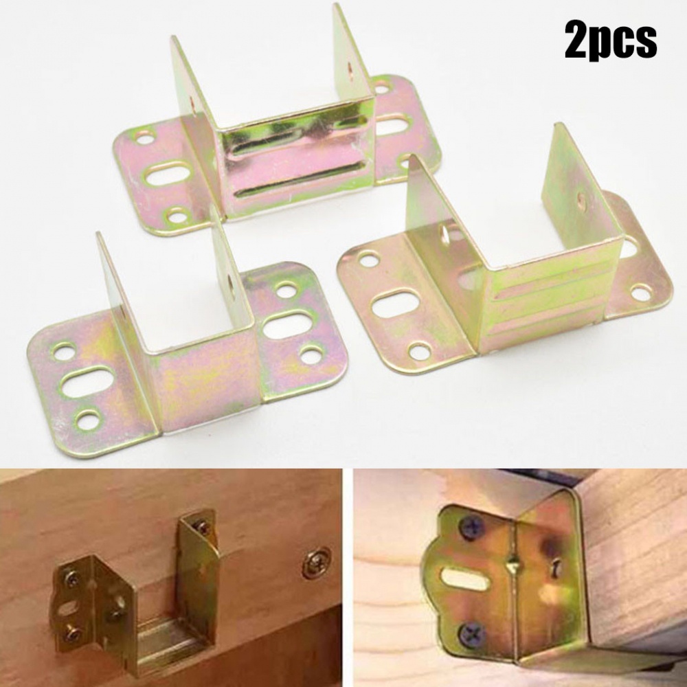 Set 2 Đầu Nối Cố Định Giường Hình Chữ u Chống Thấm Nước
