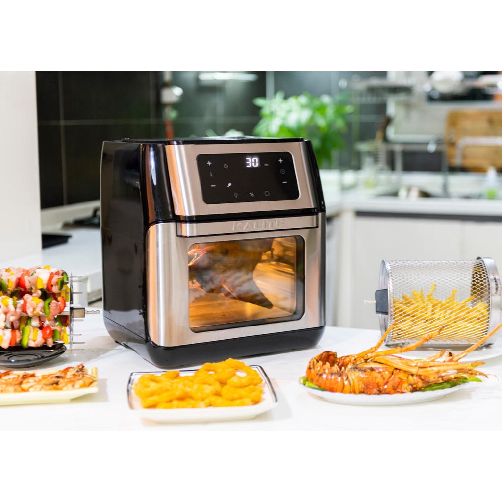 Nồi chiên không dầu Kalite Q10, công suất 1800W, dung tích 10L, hàng chính hãng nhập Bảo Hành 24 Tháng