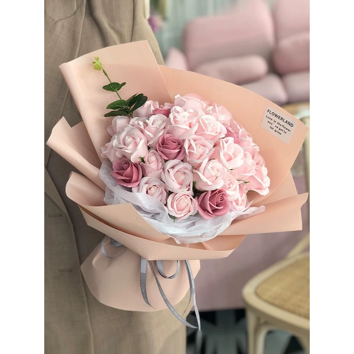 Giấy gói hoa 1 màu trơn