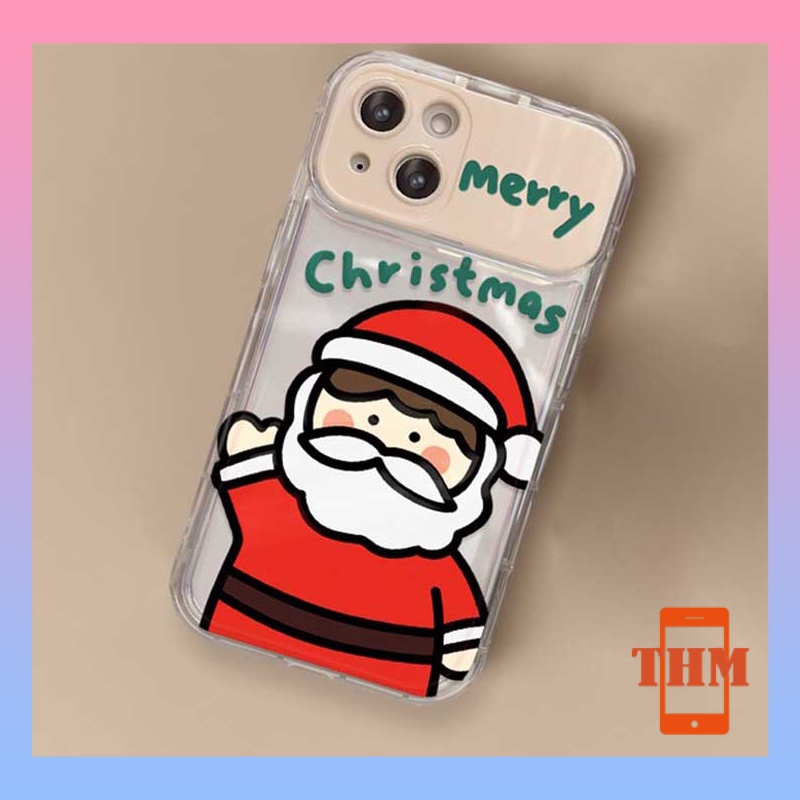 Ốp Lưng phone Camera Hoa Thỏ Hoa Ông già Noel Nắp Gập Kèm Gương Cho Iphone 6 / 6S / 6splus / se / 7 / 7plus / 8 / 8plus / X / xs / xsmax / 11 / 12 / 13 / 14 / Plus / Pro / Pro Max-5058