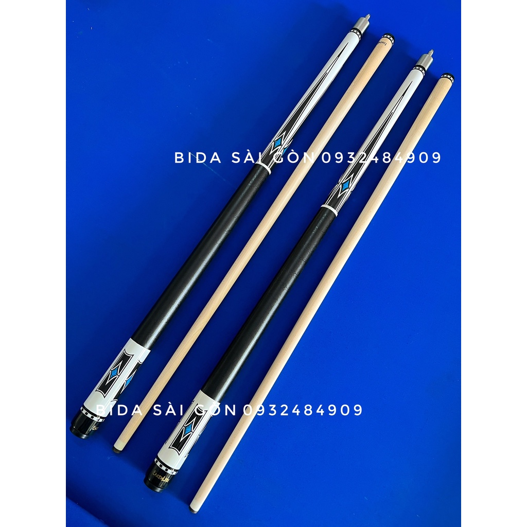 Cơ bida Earthlite ren sắt 12mm Đài loan