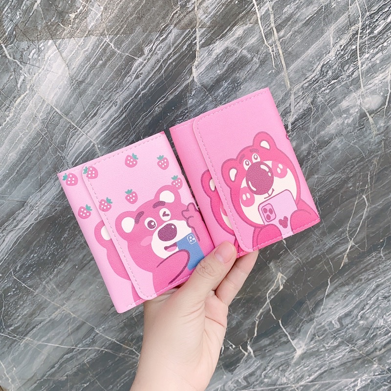 Ví Gấu Lotso Gập 3