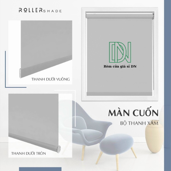 (Có sẳn giao ngay) Rèm cuốn,Rèm cuốn văn phòng,rèm che sửa sổ chống nắng cản sáng 100%. | BigBuy360 - bigbuy360.vn