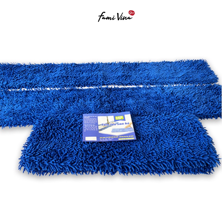 Bông lau san hô 90cm thay thế cây lau nhà công nghiệp, tấm lau bẹ san hô sợi bông microfiber thấm hút tiện lợi
