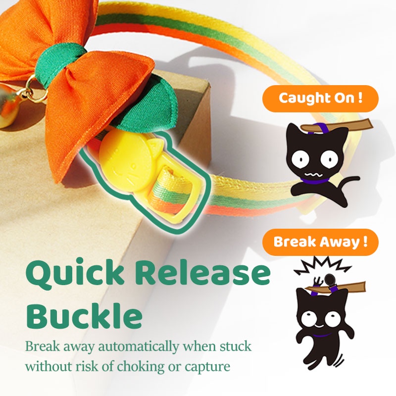 HamshMoc Vòng Cổ Nhẹ Mềm Mại Thoải Mái Bền Bỉ Có Chuông Và Nơ Dễ Thương Có Thể Điều Chỉnh Cho Thú Cưng / Mèo / Thỏ