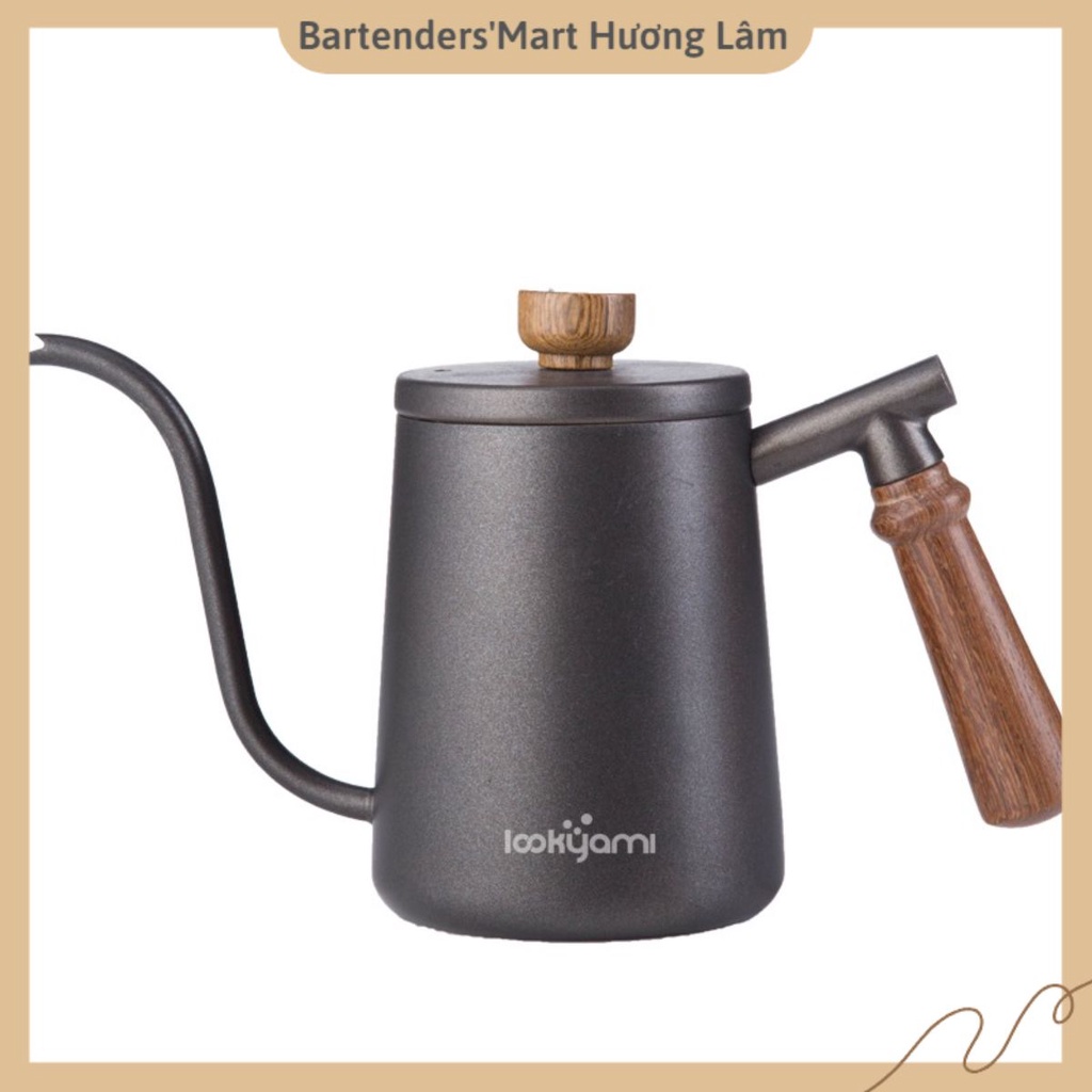 Bình Đun Nước Drip Kettle Lookyami 350cc